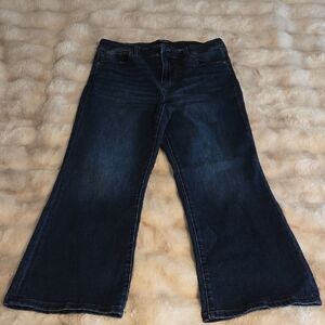 Liverpool Dark Blue Flare Jeans